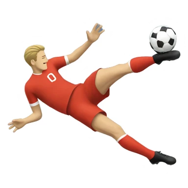 bicycle kick sticker