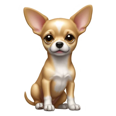 Full-length Chihuahua puppy sticker