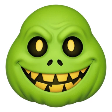 Oogie boogie From nightmare before Christmas As a Emoji sticker
