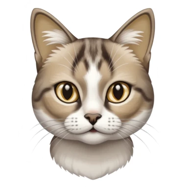 Snowshoe cat sticker