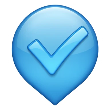 Centang biru yg ada di tiktok sticker