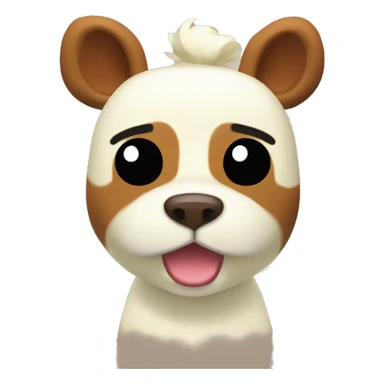 Animal crossing maple sticker