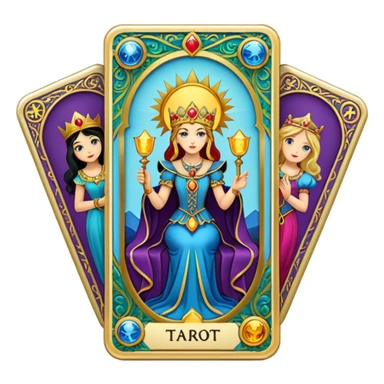 tarot cards sticker