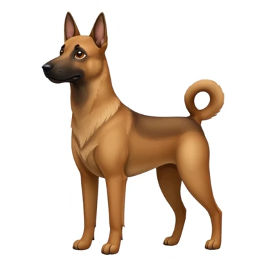 Belgian malinois dogs sticker