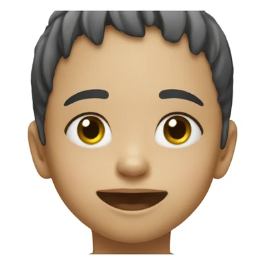 child washing face sticker