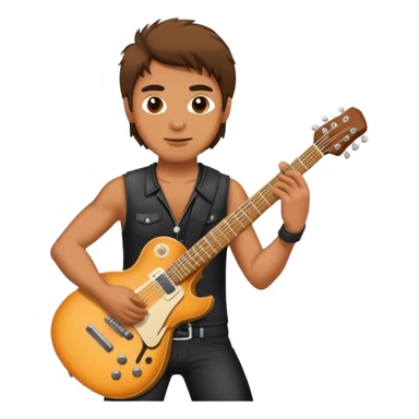 Chitarrista rock sticker