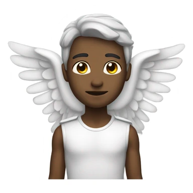 Powerful guardian angel sticker