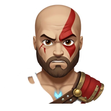 kratos sticker