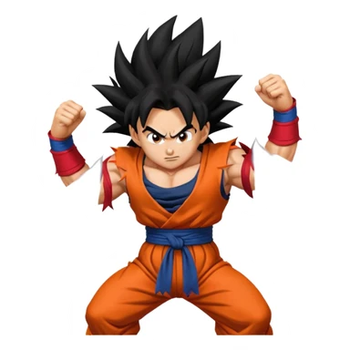 Goku super Saiyan 4 sticker