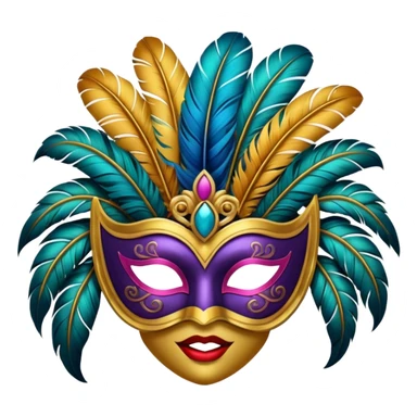 Festival Mask sticker