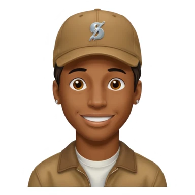 travis scott with cap  sticker