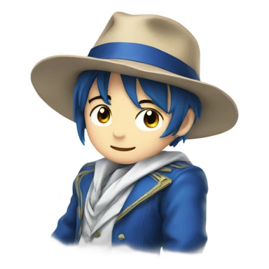 Kaito Kid signature sticker