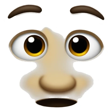 Guy with tongue sticking out and wide eyes sticker