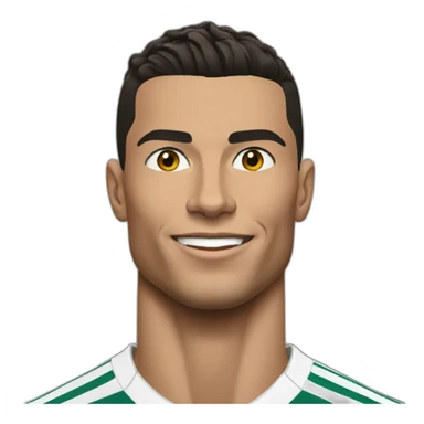 realistic cristiano ronaldo sticker