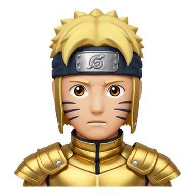 Naruto full GOLD sticker