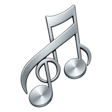 mac os music note metal mute sound 🔇 sticker