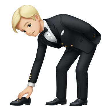 Butler bowing sticker