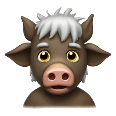 boar mind blow sticker