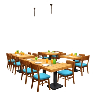 healthy food restaurant sticker