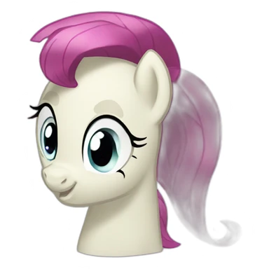 Rarity my little pony sticker