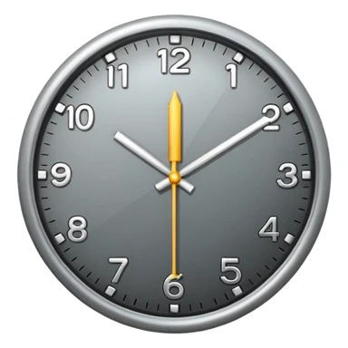 Clock it emoji sticker