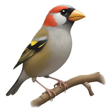 FINCH II - W sticker