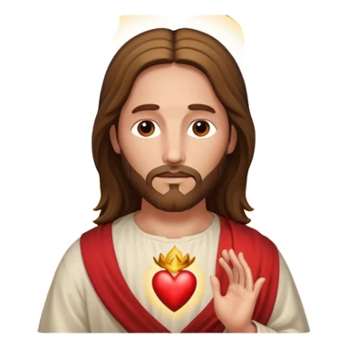 Catholic Sacred heart  sticker
