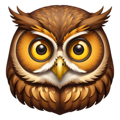 Owl sticker