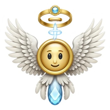 vape with wings and halo sticker