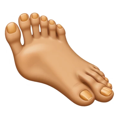 a foot that instead of toes has fingers sticker