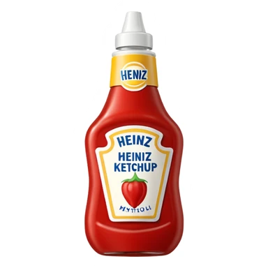 One Heinz Ketchup Sachets 10ml and One Heinz Mayonnaise Sachets 10ml nella stessa emoji (senza faccina) sticker