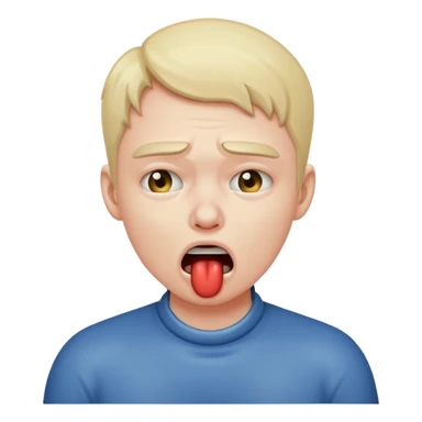 Choking myself emoji sticker