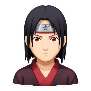 Itachi Uchiha Sticker sticker