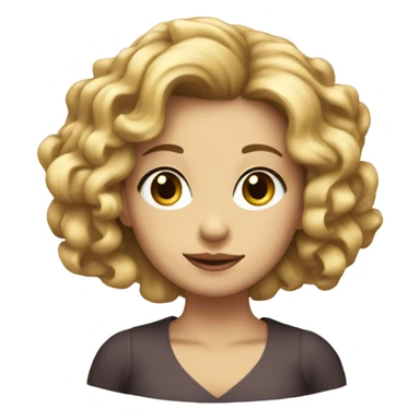 Ragazza couquette lilla sticker