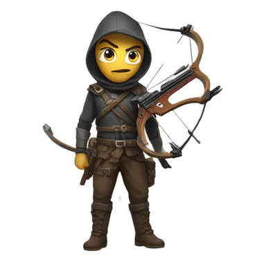 rogue with a light crossbow sticker