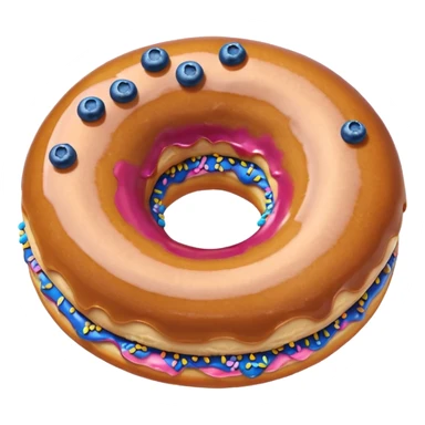 yaban mersini donut sticker