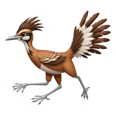 Road runner bird meme but make it running sticker