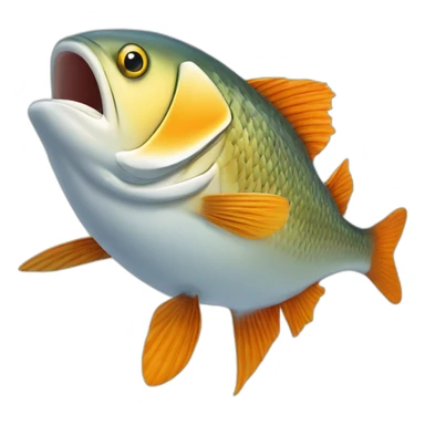 Poisson qui saute d’un baucale a l’autre sticker