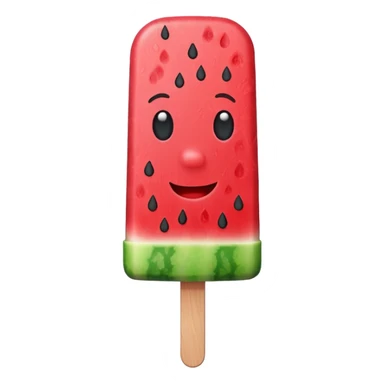 watermelon popsicle sticker