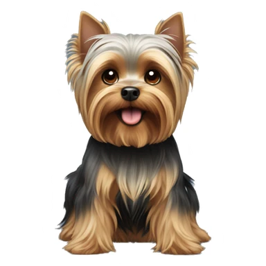Dog Yorkshire terrier sticker