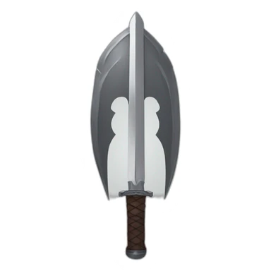 angry berserk guts with large sword sticker