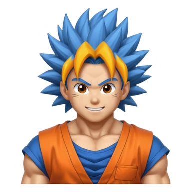 Goku imoji sticker