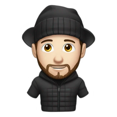 Messi in a thief's outfit sticker