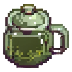 green tea sticker