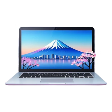 “VIBE25:Tokyo — neon cityscape 🌆 + Mount Fuji 🗻 + cherry blossoms 🌸 + laptops 💻 + origami cranes 🕊️, modern meets traditional, bold and futuristic.” sticker
