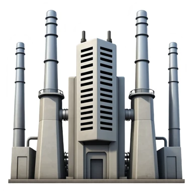 Transformer and power plant sticker