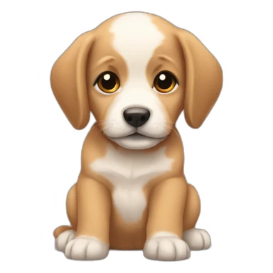 Very very cute puppies sticker