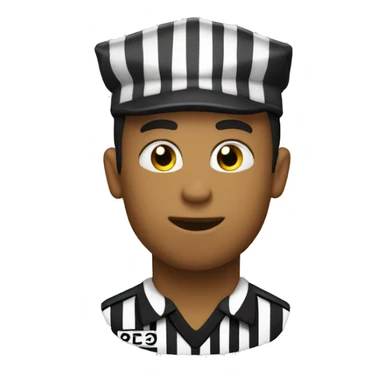 soccer referee whistle sticker