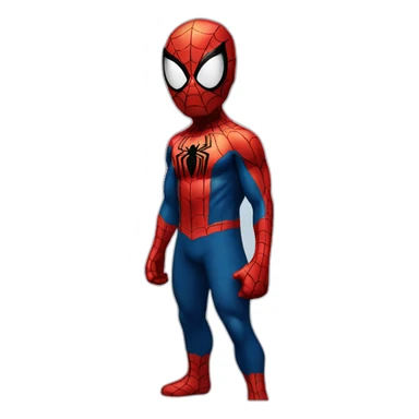 Spiderman full body sticker