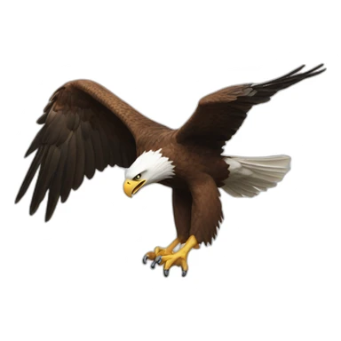 Eagle Swoop sticker